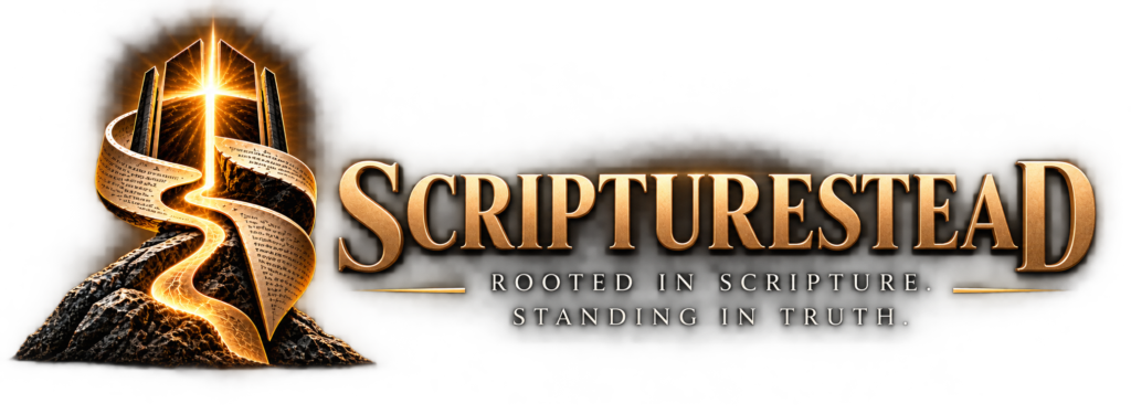 Scripturestead — Rooted in Scripture. Standing in Truth.