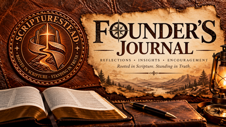 Scripturestead Founder's Journal featured image